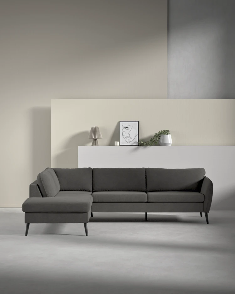 County - 2,5-sits soffa med divan vänster - inspiration