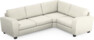 Friday - Hörnsoffa, 2,5+1,5-sits - Vit