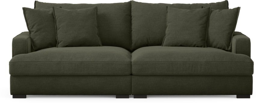 Rossi - 3-sits soffa - Grön