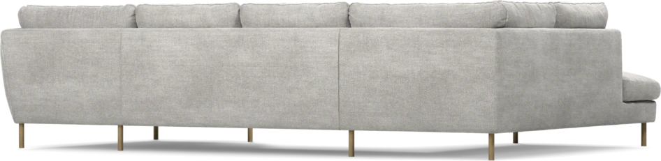 Madison Lux - 2-sits soffa med divan vänster och schäslong höger - Grå