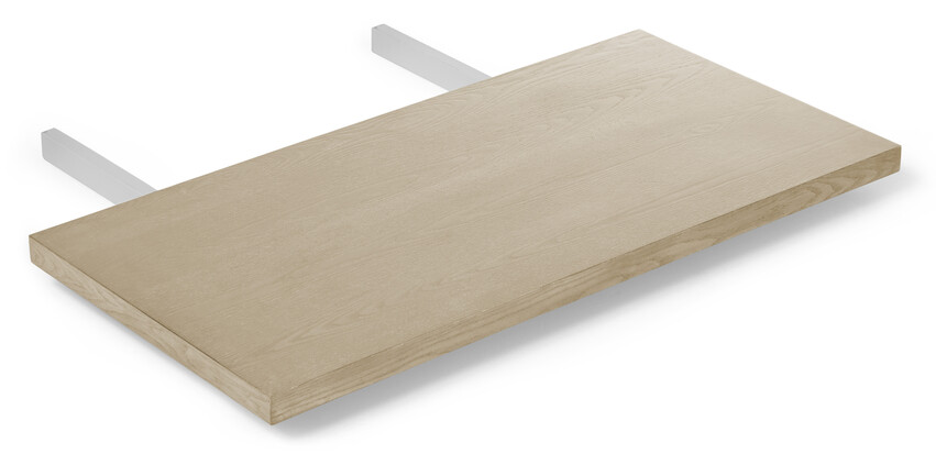 Portland - Tilläggsskiva, B 100 cm - Beige