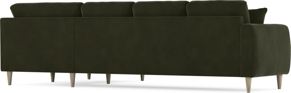 Eden - Hörnsoffa, 3+1-sits - Grön