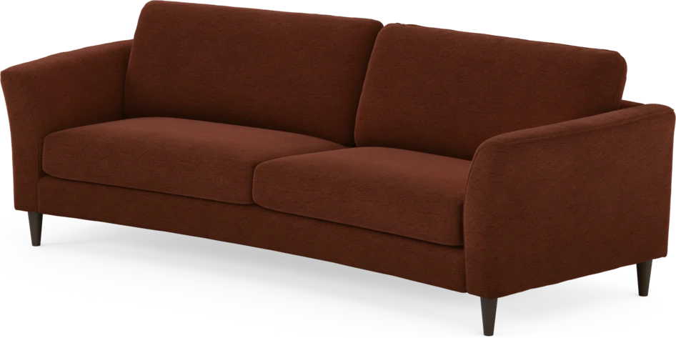 Bridge - 3-sits soffa svängd - Orange