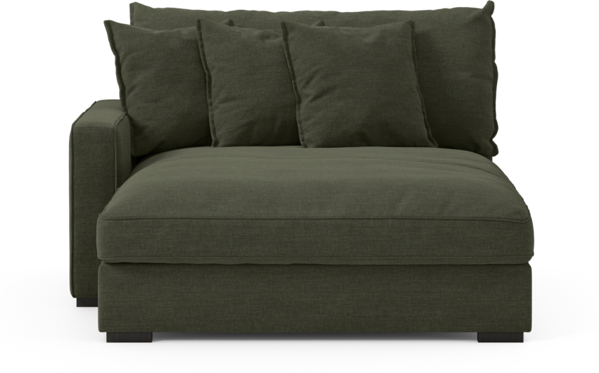 Rossi - Schäslong XL vänster - Grön