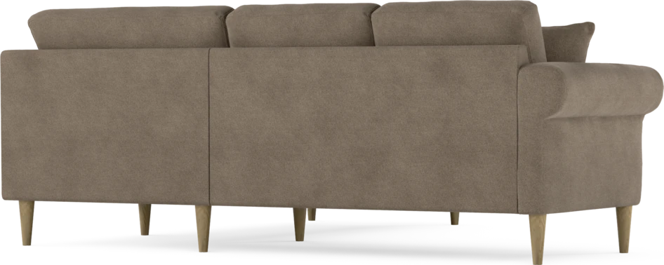 Eden - Hörnsoffa, 2+2-sits - Brun