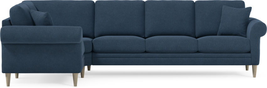 Eden - Hörnsoffa, 1+3-sits - Blå