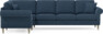 Eden - Hörnsoffa, 1+3-sits - Blå