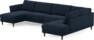 Bridge - 3-sits soffa med schäslong vänster och divan höger - Blå