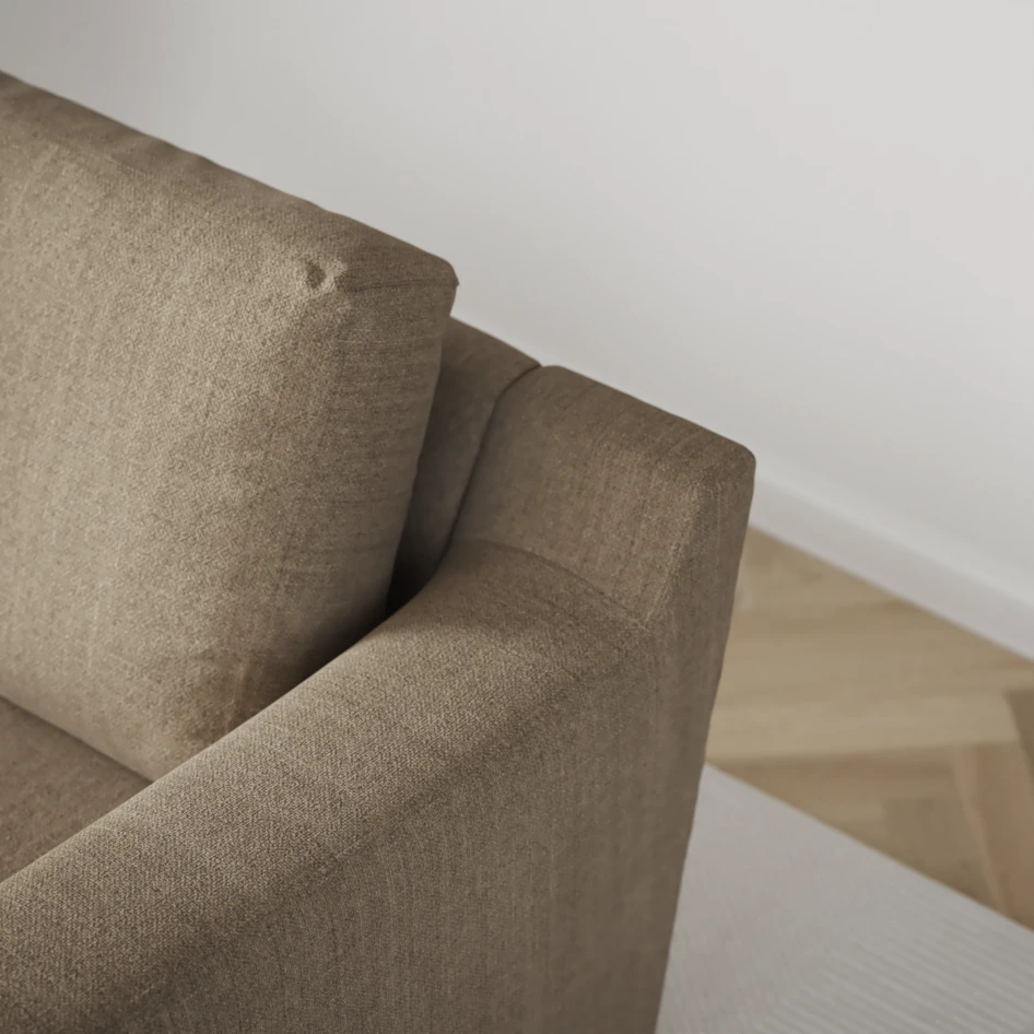 Friday - 3-sits soffa med schäslong vänster och divan höger - Beige