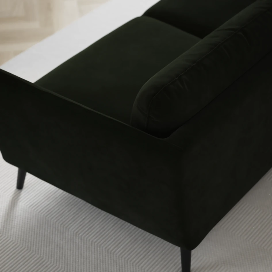 Madison Lux - Hörnsoffa 3+2-sits, hörn 1 - Grön