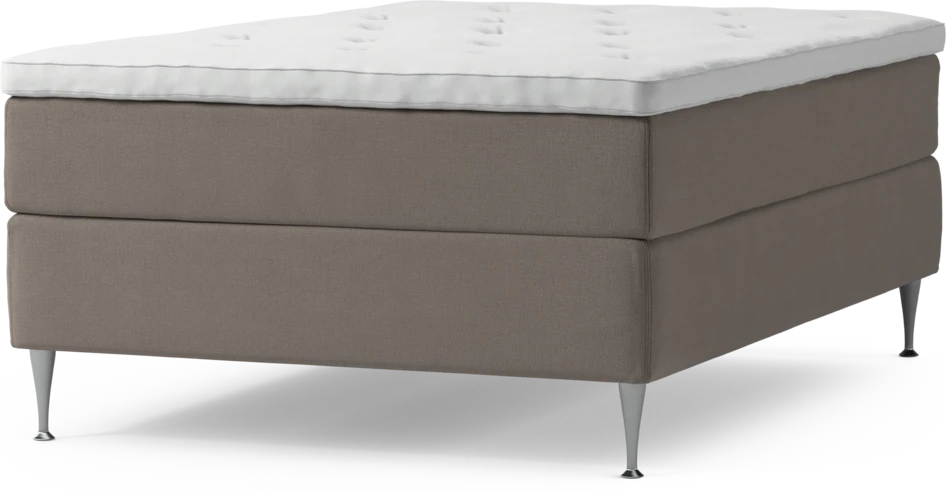 Delux Dream - Kontinentalsäng, enkelsäng 140 cm med bäddmadrass och sängben