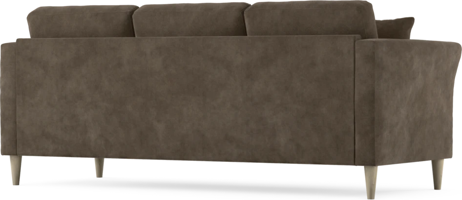 Eden - 3-sits soffa - Brun