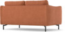 Madison Lux - 2-sits soffa - Orange