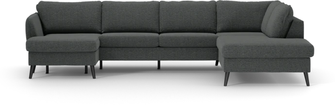 County, 3-sits soffa med schäslong vänster och divan höger