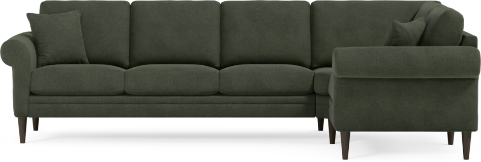 Eden - Hörnsoffa, 3+1-sits - Grön