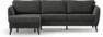 County - 3-sits soffa med flyttbar schäslong - Grå