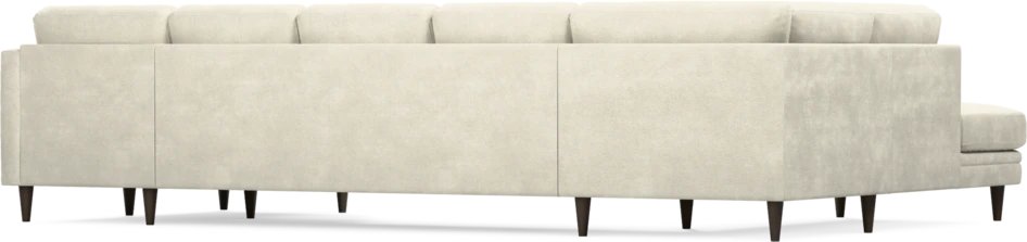Eden - 3-sits soffa med divan vänster och schäslong höger - Vit