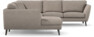 Madison Lux - Hörnsoffa med schäslong vänster - Beige