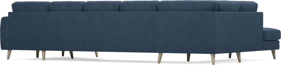 Eden - 3-sits soffa med divan vänster och schäslong höger - Blå