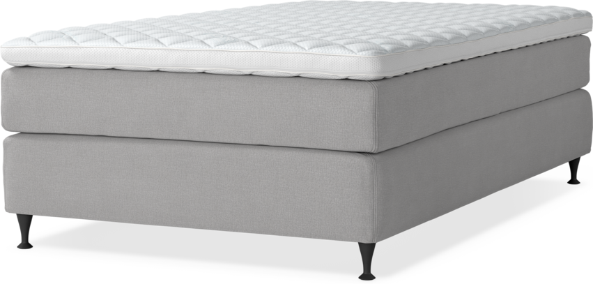 Delux Sense - Kontinentalsäng, enkelsäng 120 cm med bäddmadrass