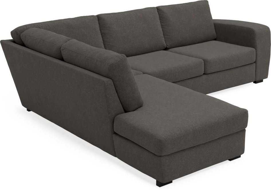 Friday - 2,5-sits soffa med divan vänster - Grå