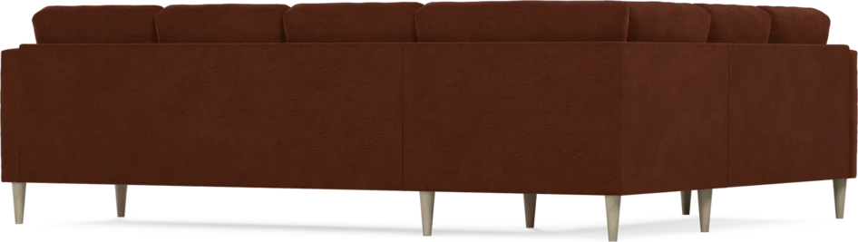 Eden - Hörnsoffa, 2+3-sits - Orange