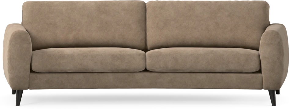 Bridge - 3-sits soffa svängd - Beige