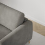 Bridge - Hörnsoffa, 3+2-sits - Grå