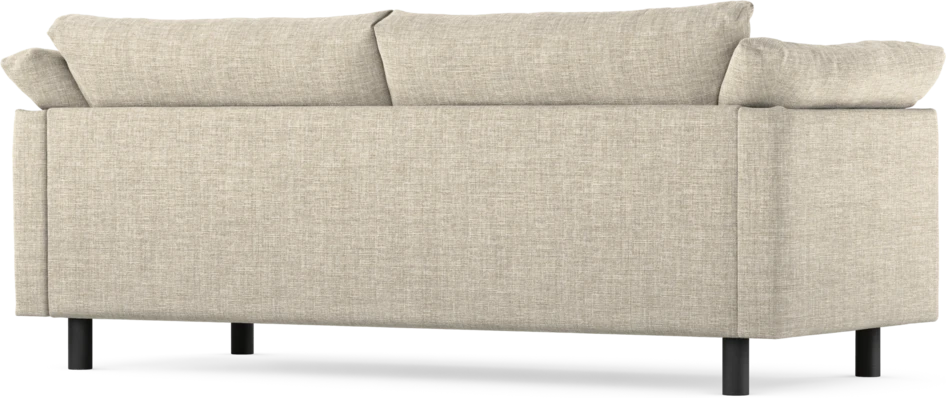 Cherrie - 2,5-sits soffa, fast klädsel - Beige