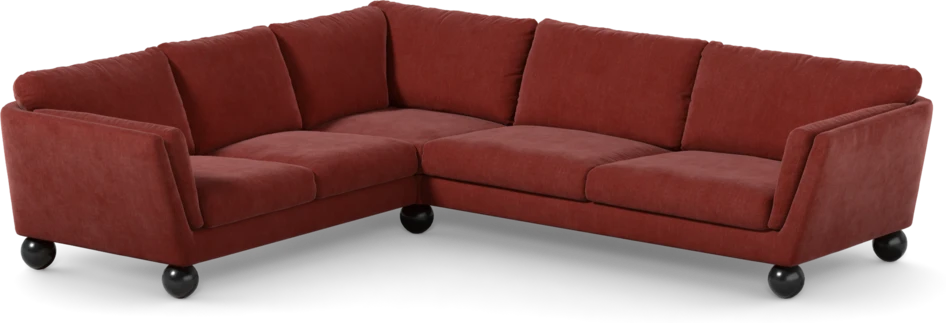 Madison - Hörnsoffa 2+3-sits, hörn 1 - Rosa