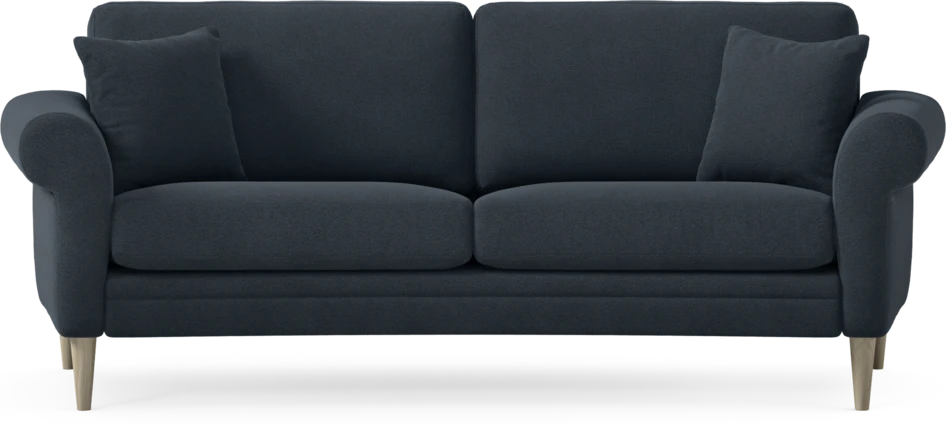 Eden - 2,5-sits soffa svängd - Blå