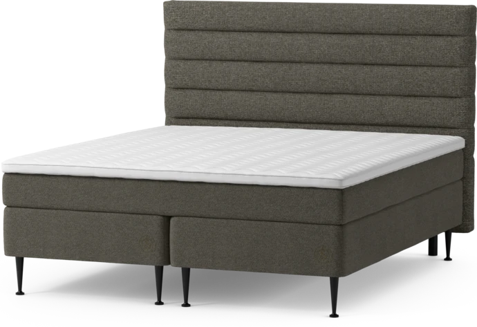 Asperö Comfort, Kontinentalsäng, dubbelsäng med bäddmadrass Comfort och sängben