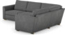 Friday - Hörnsoffa, 2,5+1,5-sits - Grå