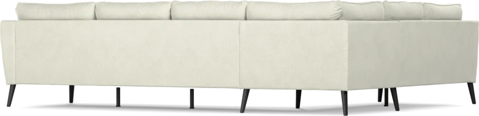 County - Hörnsoffa, 2+3-sits - Vit