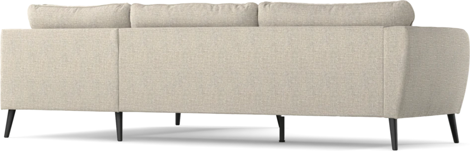 County - 2,5-sits soffa med divan höger - Beige
