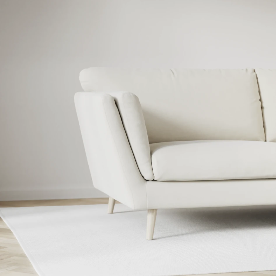 Madison Lux - Hörnsoffa 2+3-sits, hörn 2 - Vit