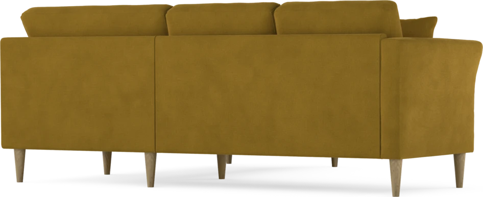 Eden - Hörnsoffa, 2+2-sits - Gul
