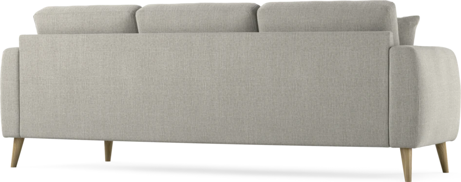 Eden - 3-sits soffa svängd - Grå