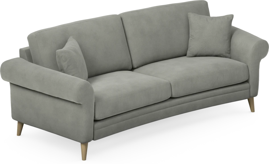 Eden - 2,5-sits soffa svängd - Grå