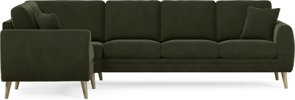 Eden - Hörnsoffa, 1+3-sits - Grön