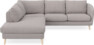 Madison - 2-sits soffa med divan vänster - Grå