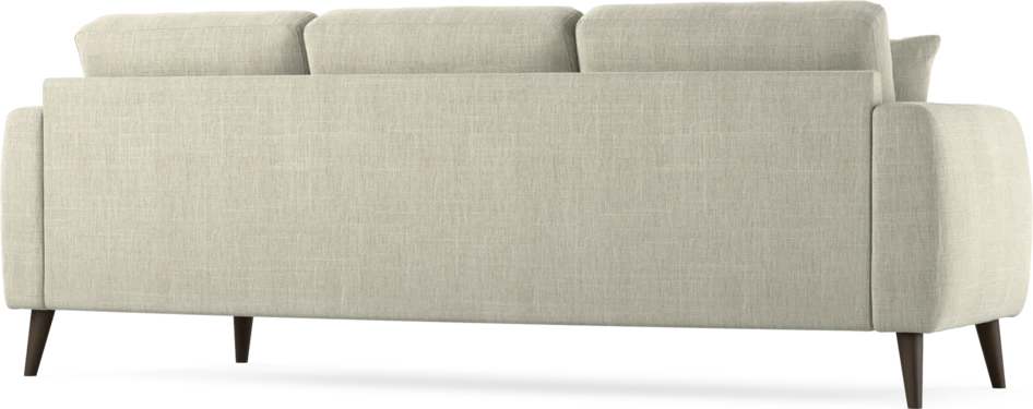 Eden - 3-sits soffa svängd - Beige