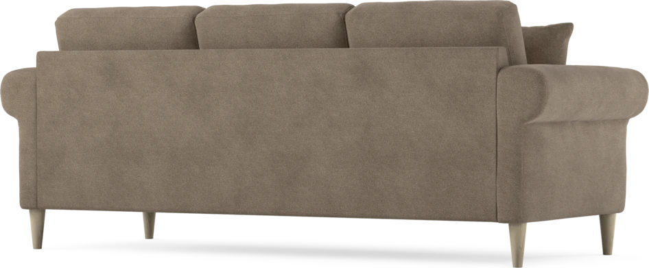 Eden - 3-sits soffa - Brun
