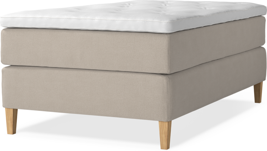 Delux Exclusive - Kontinentalsäng, enkelsäng 120 cm med bäddmadrass
