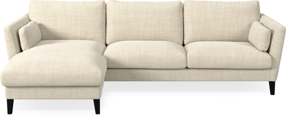 Winston - 3-sits soffa med schäslong, vändbar - Beige