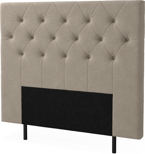 New York pikerad - Sänggavel, 90-210 cm - Beige