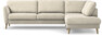 Bridge - 3-sits soffa med divan höger - Beige