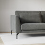 Willow - 3-sits soffa med divan höger, fast klädsel - Grå