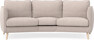 Madison - 3-sits soffa svängd, 70 cm - Beige