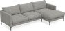Impression Delux - 3-sits soffa med schäslong höger - Grå